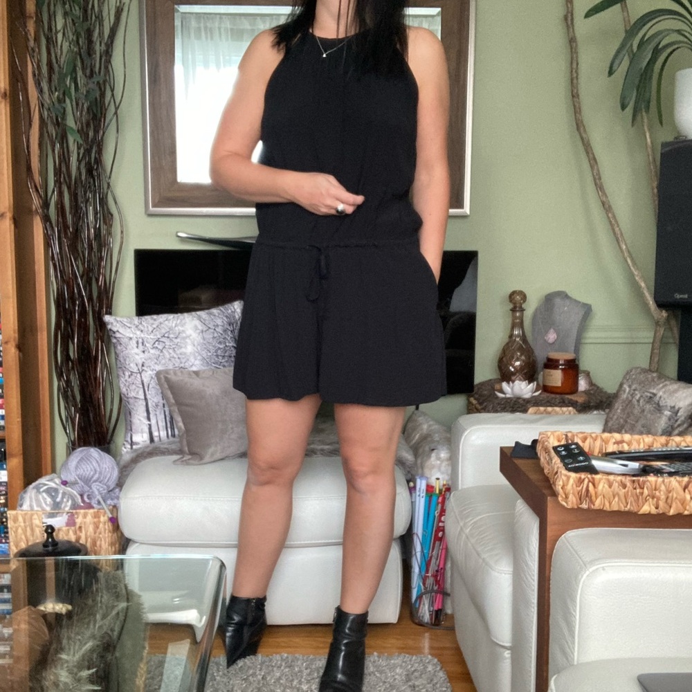 GAP black romper
